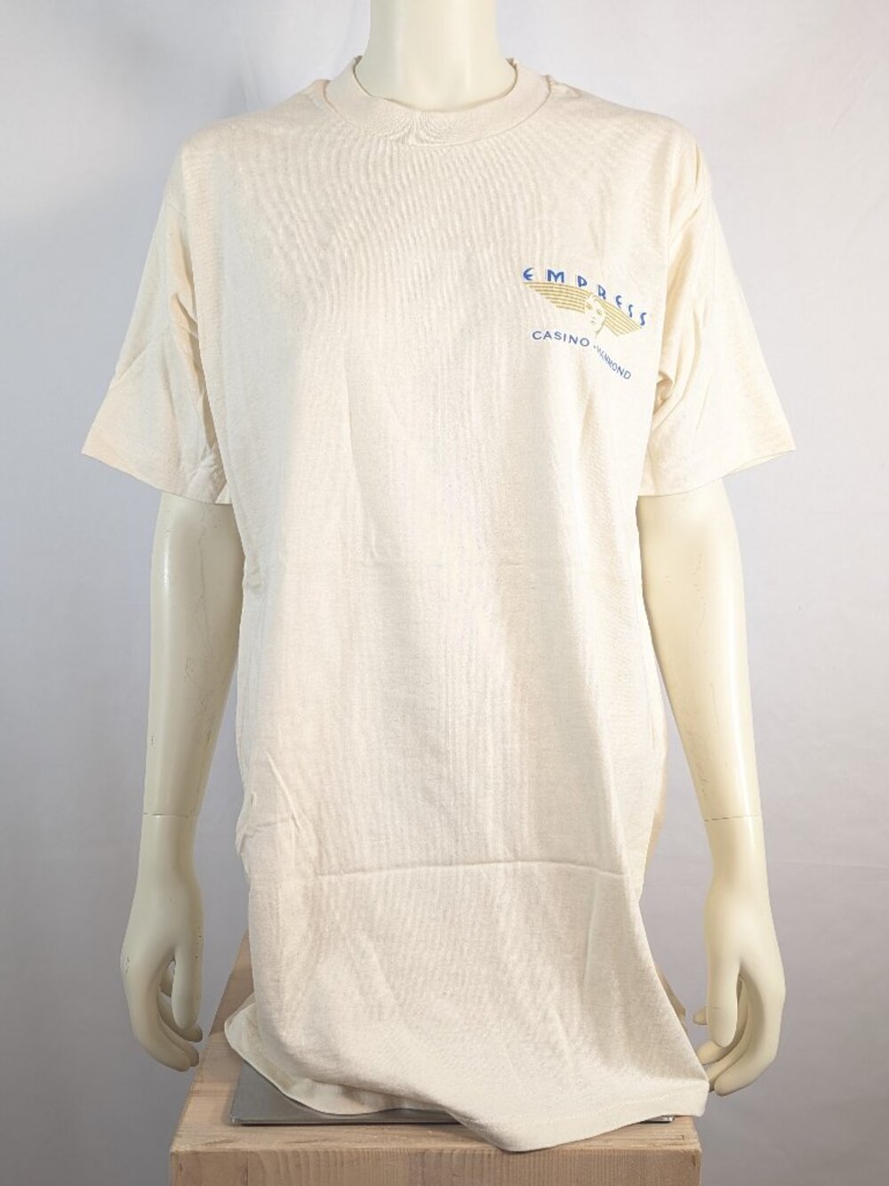 Empress Casino promotional cream tshirt
